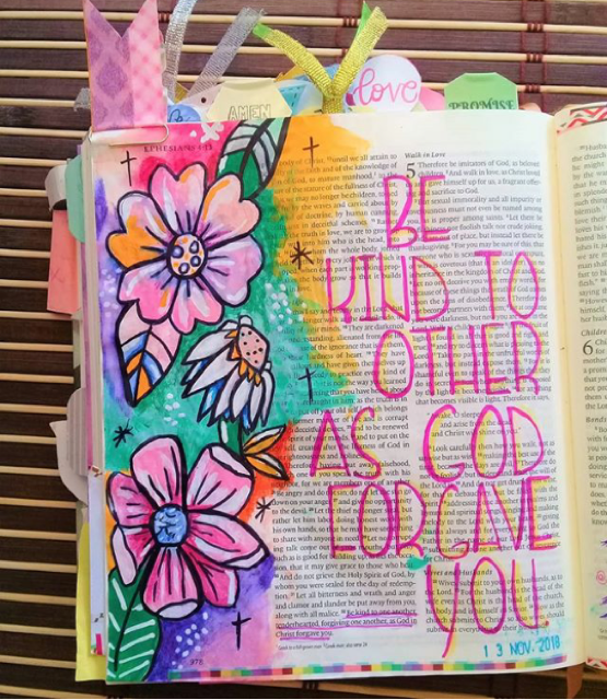 January 2020: Jade Sibbles | Bible Journaling Jump Start